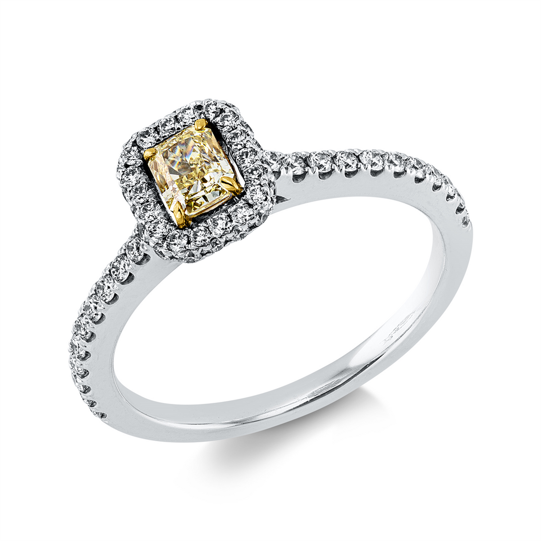 Farbiger Diamant Ring - 1KP85