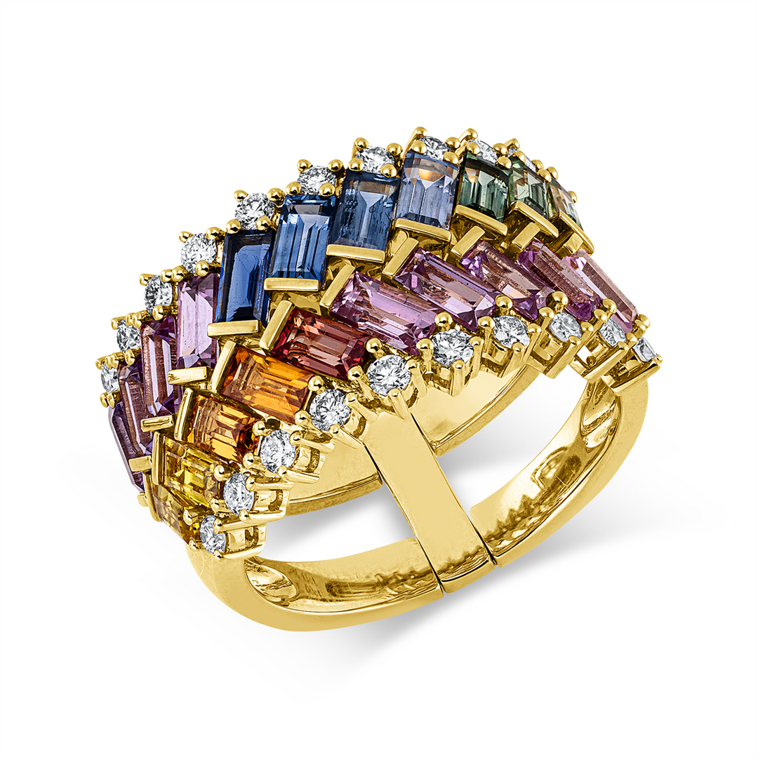 Rainbow &amp; Multicolor Ring - 1KP88