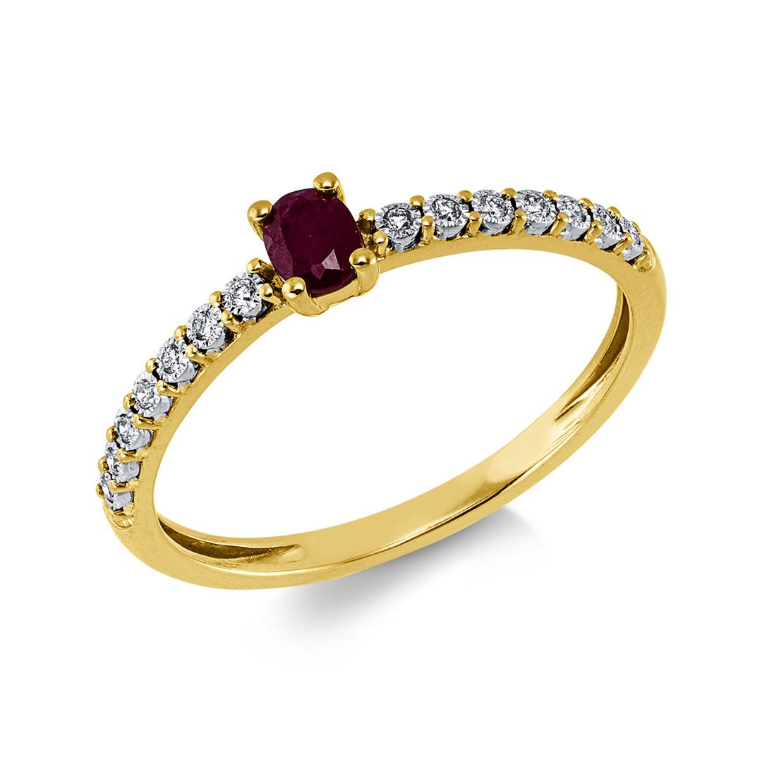 Farbstein Classic Ring - 1KT76