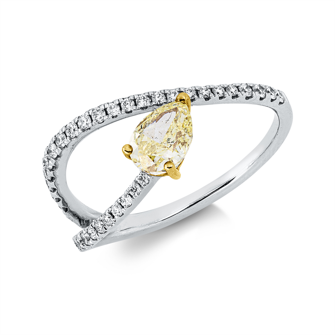 Farbiger Diamant Ring - 1KV70