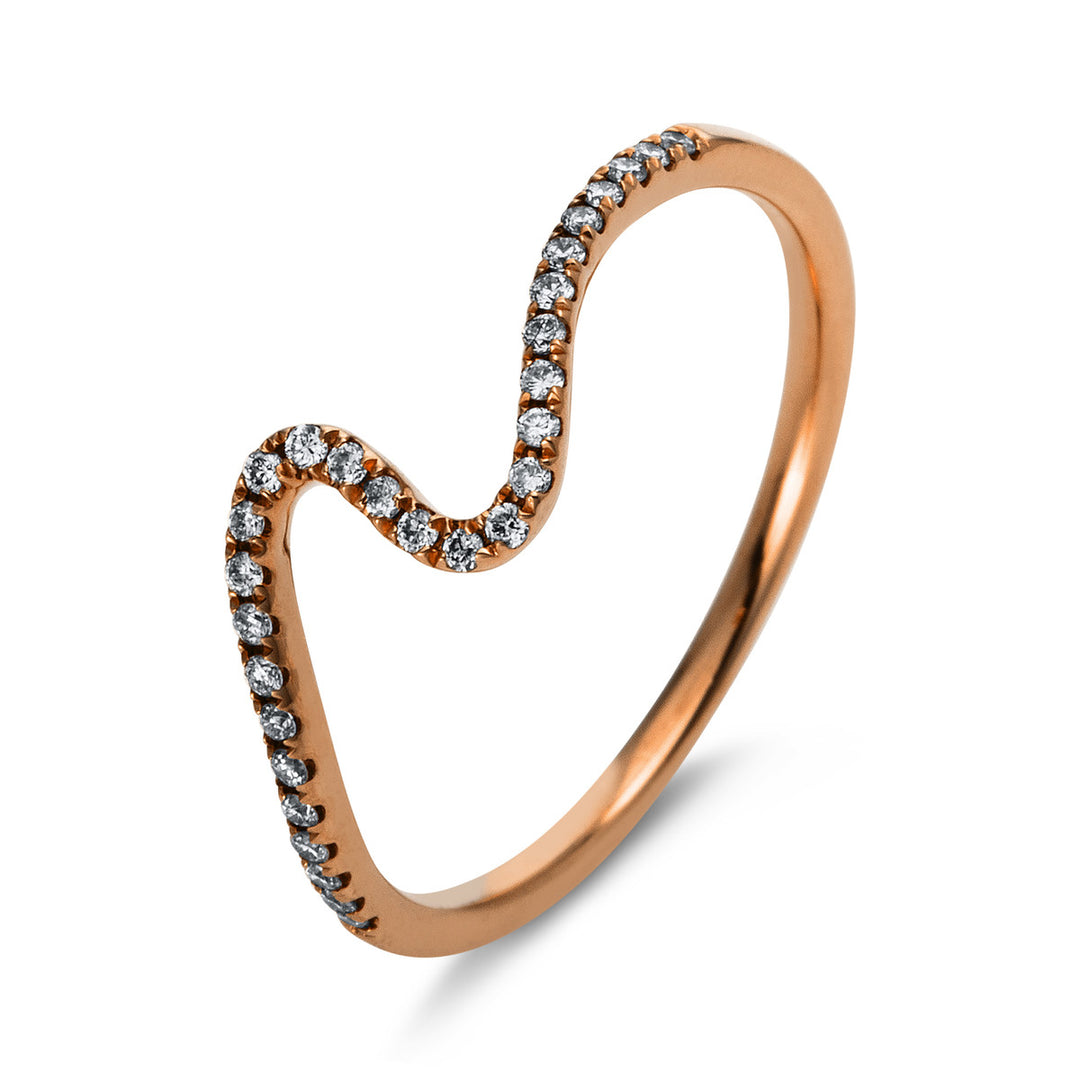 Mehrfachsteinbesatz Ring - 1N829