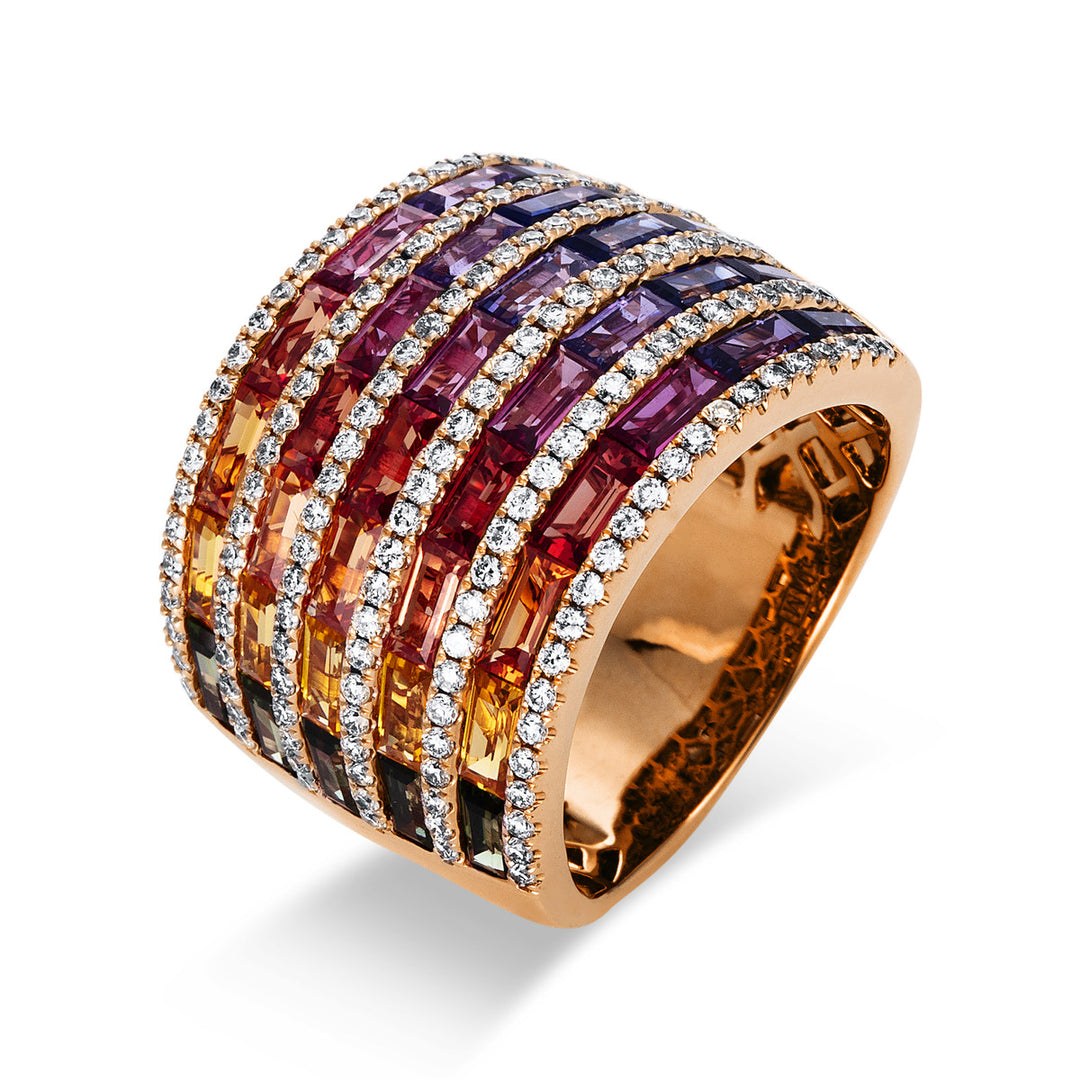 Rainbow &amp; Multicolor Ring - 1S237