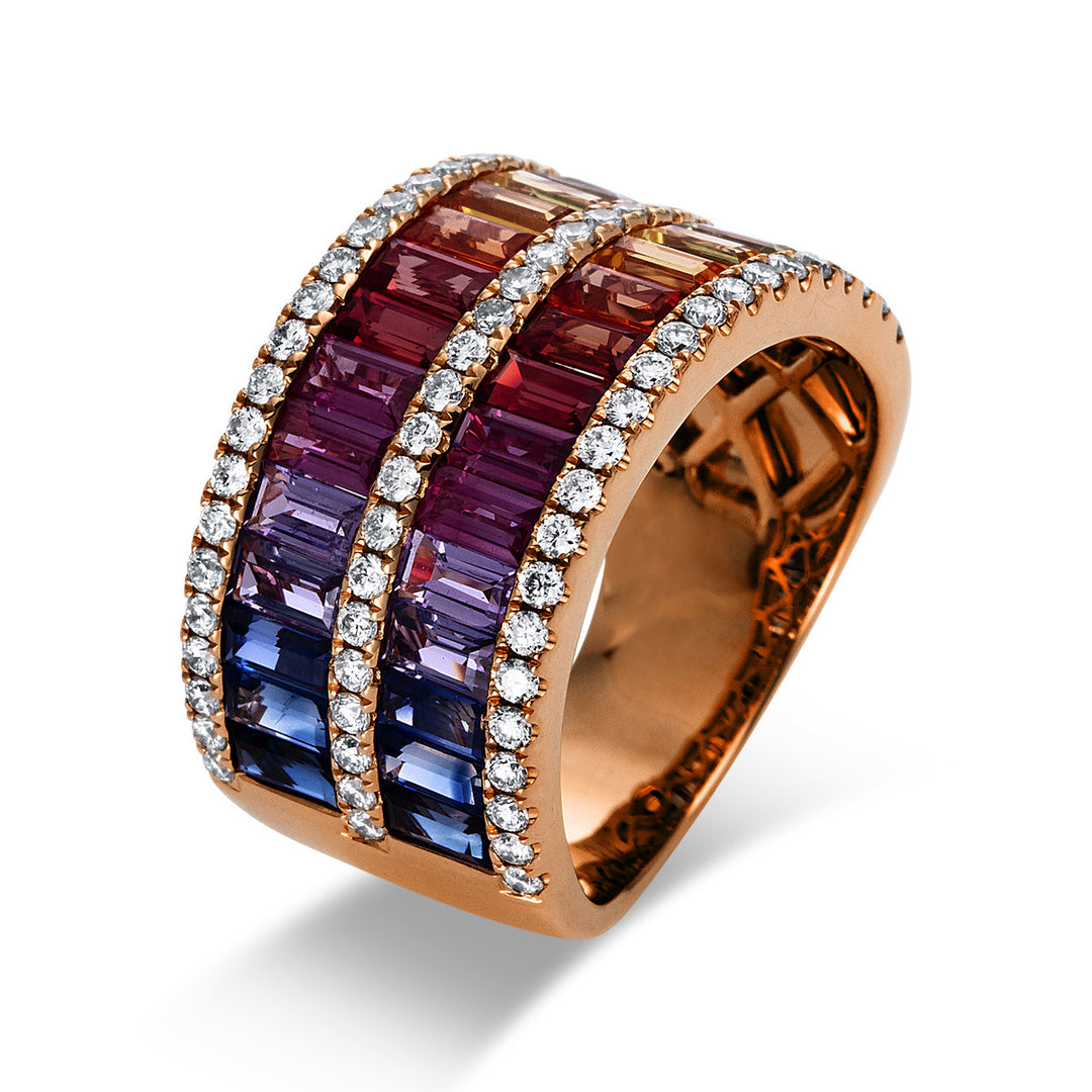 Rainbow &amp; Multicolor Ring - 1S239