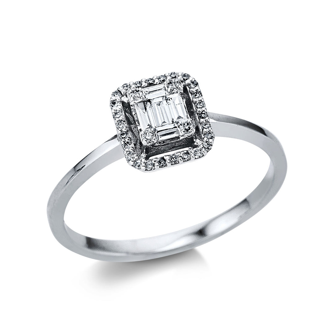 Baguette Illusion Ring - 1Y490