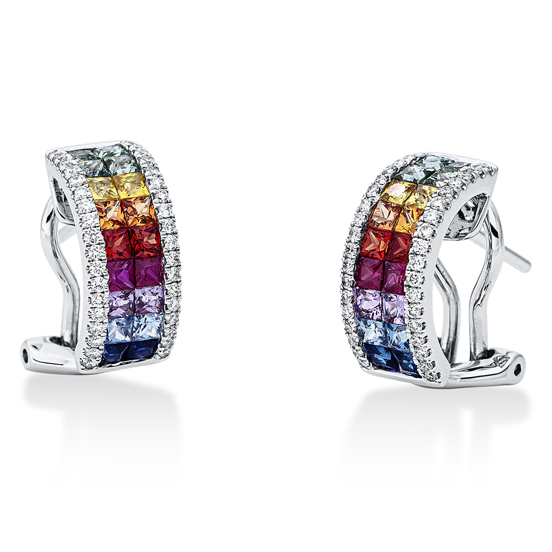 Rainbow &amp; Multicolor Creolen - 2M909