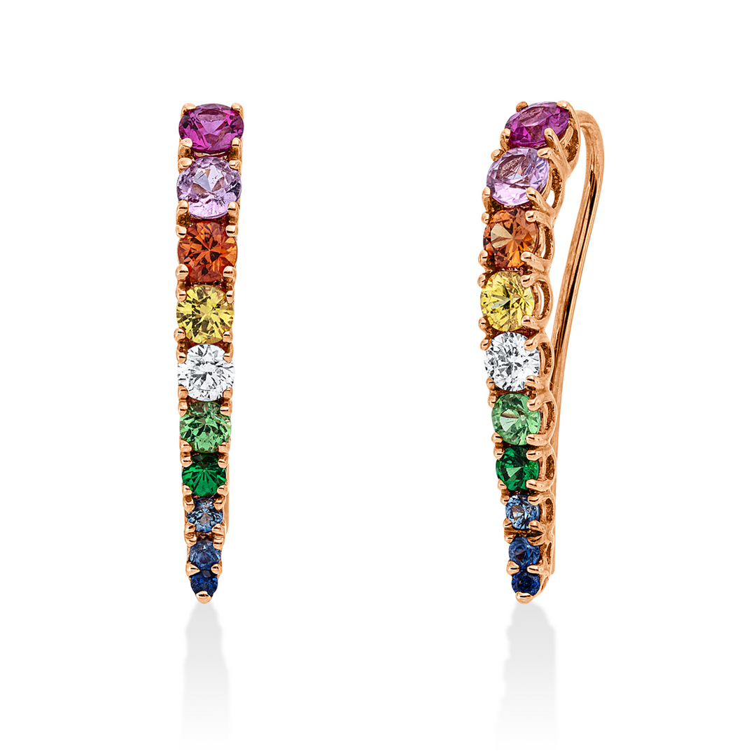 Rainbow &amp; Multicolor Ohrschmuck - 2P600
