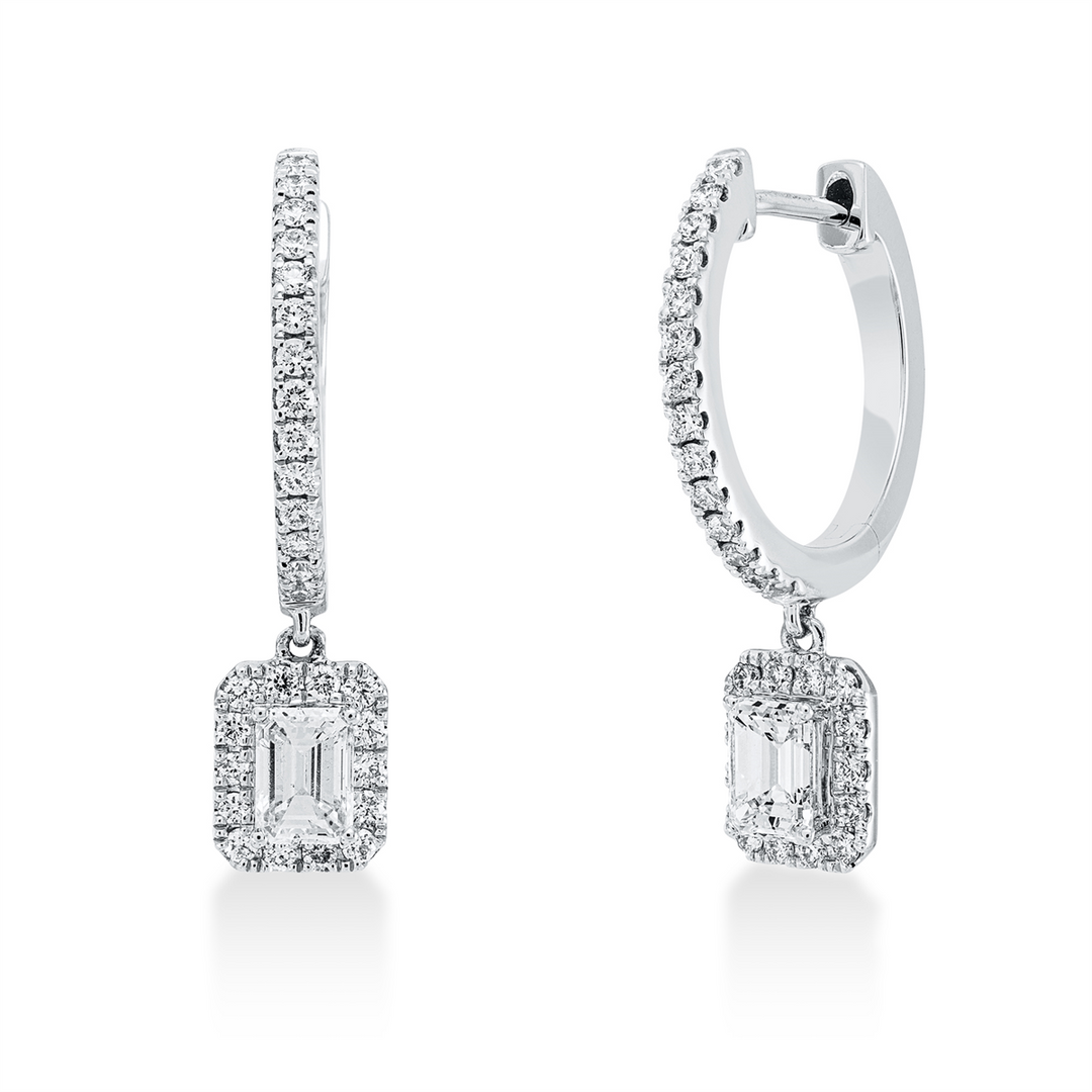 Solitaire mit Besatz Ohrschmuck - 2R812