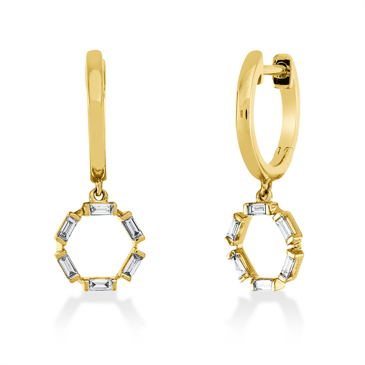 Baguette Ohrschmuck - 2U199