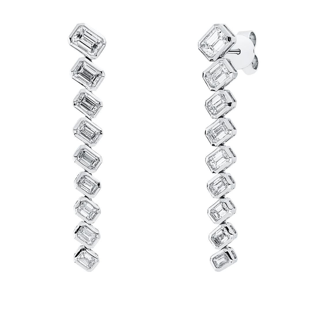 Baguette Ohrschmuck - 2V147