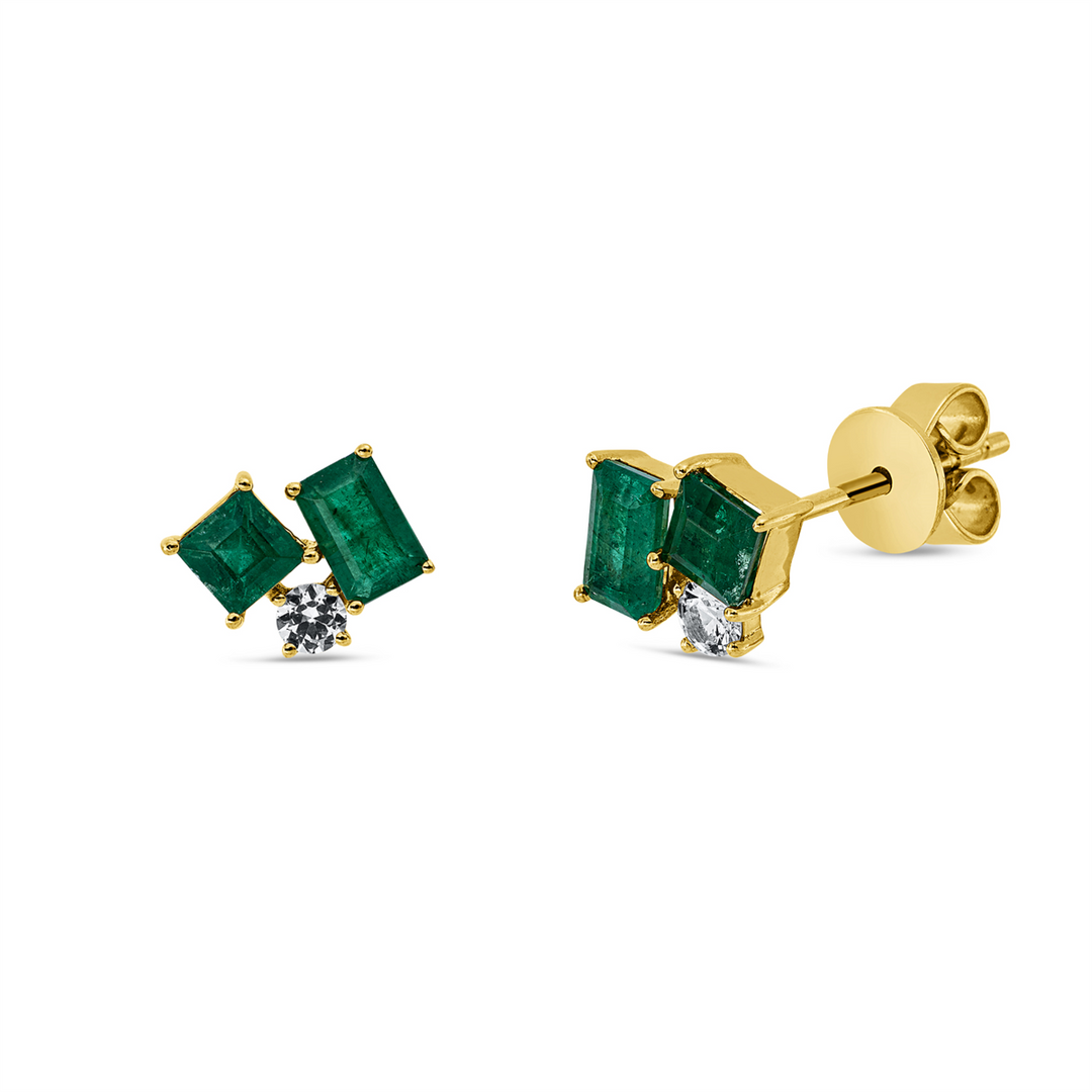 Farbstein Classic Ohrstecker - 2V266