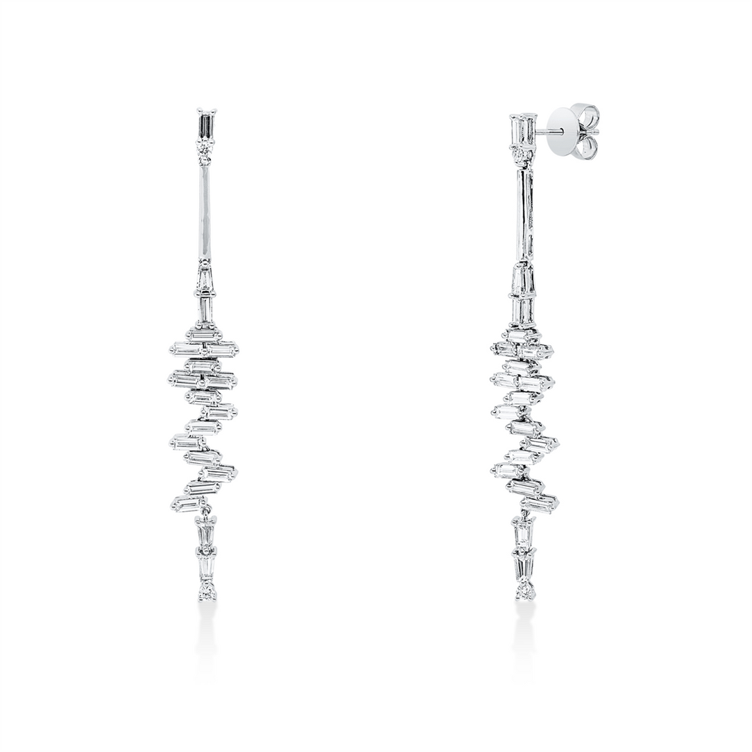 Baguette Ohrschmuck - 2W436