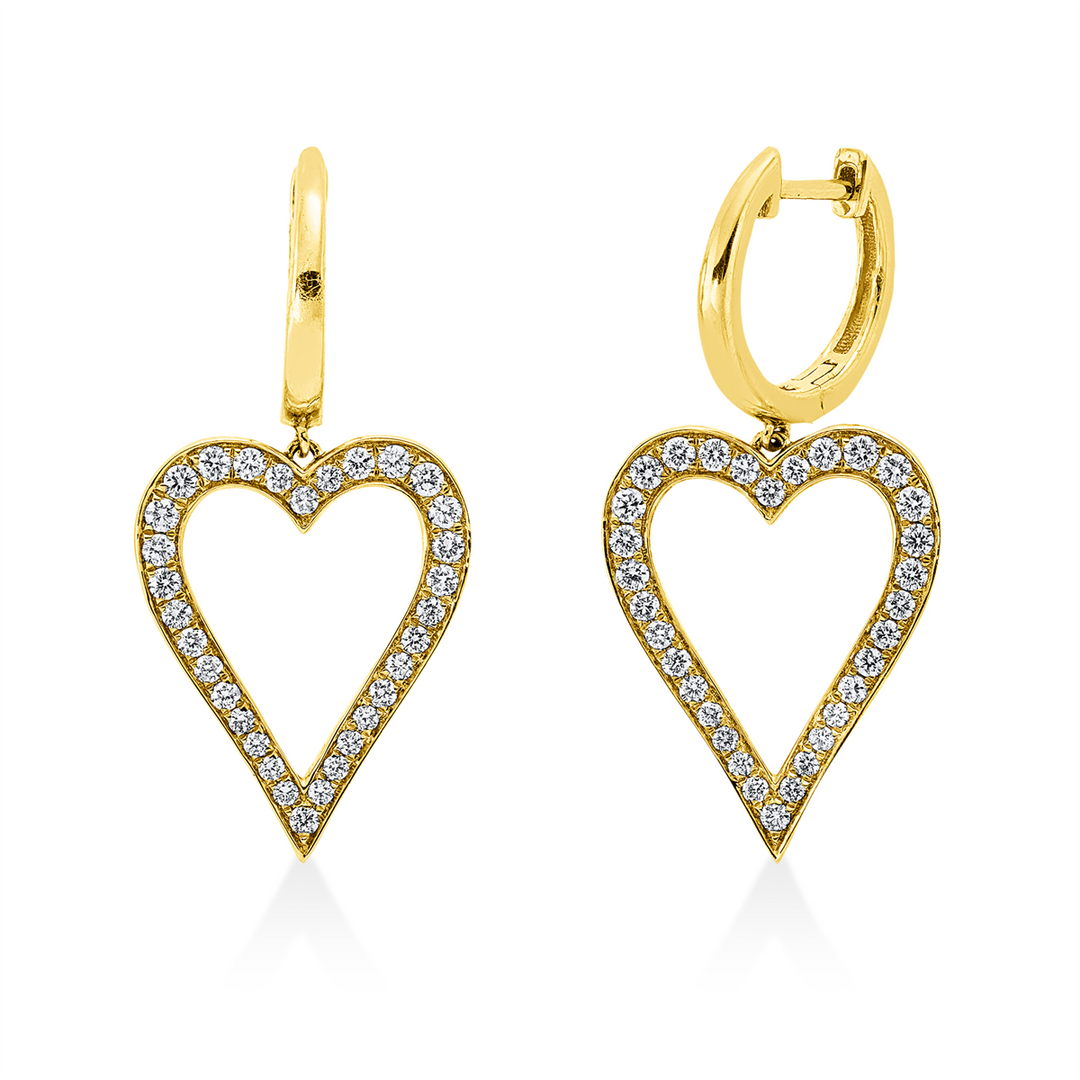 Herz Ohrschmuck - 2W924