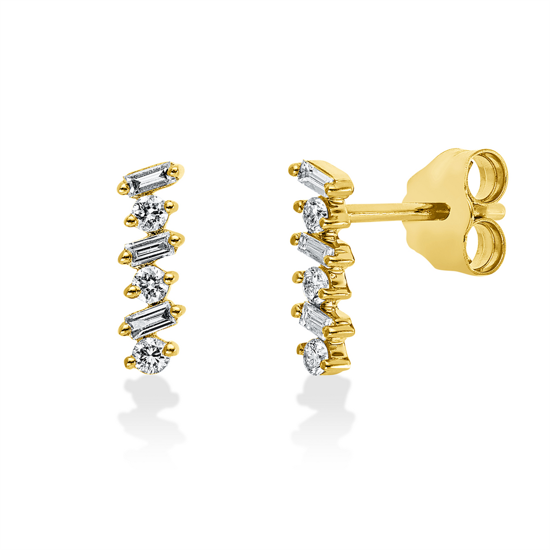 Baguette Ohrschmuck - 2X366