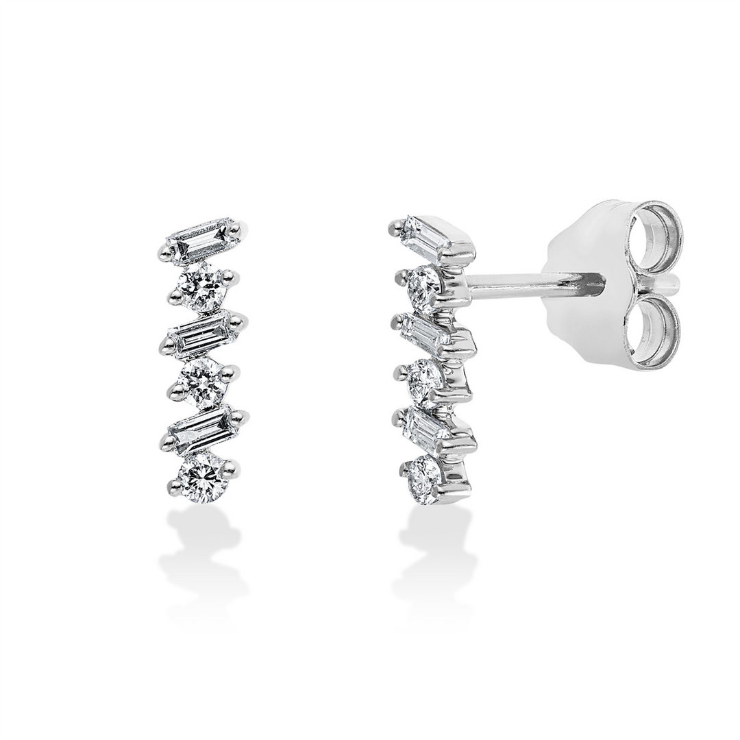 Baguette Ohrschmuck - 2X366