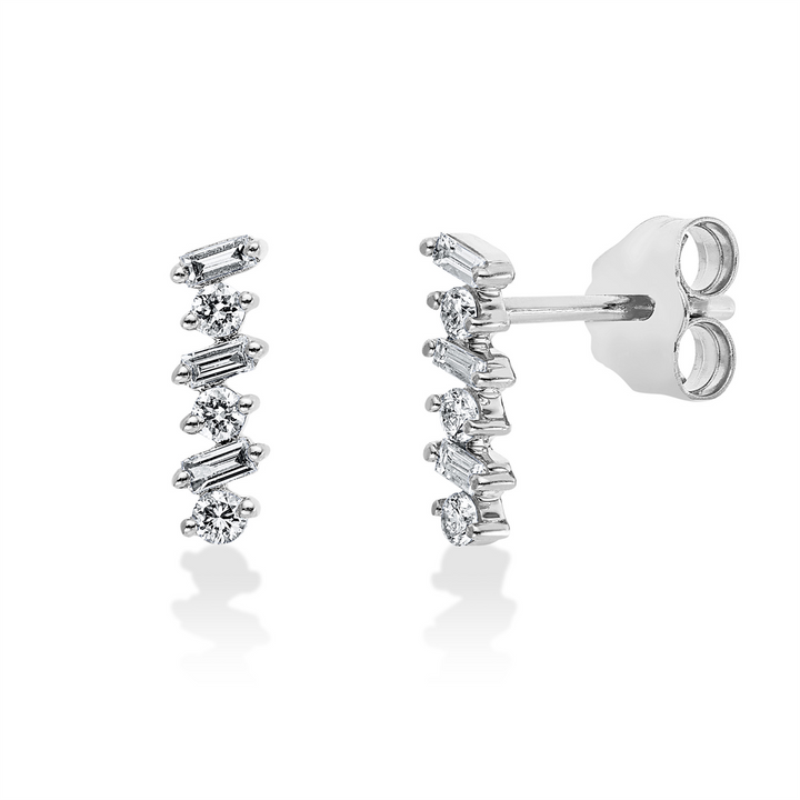 Baguette Ohrschmuck - 2X366