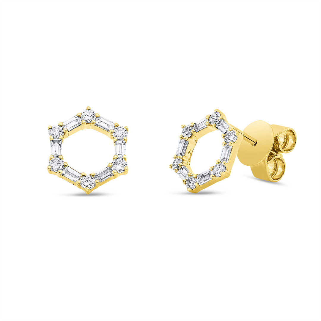 Baguette Ohrschmuck - 2X891