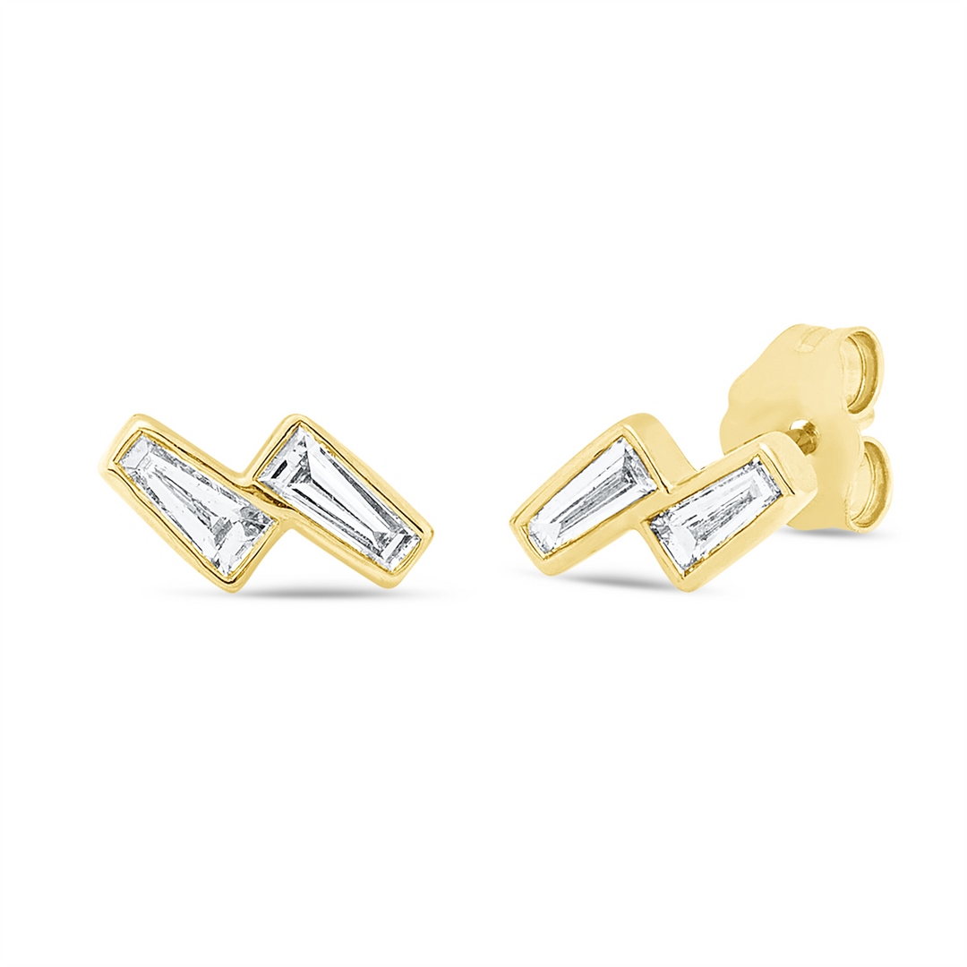 Baguette Ohrstecker - 2Y242