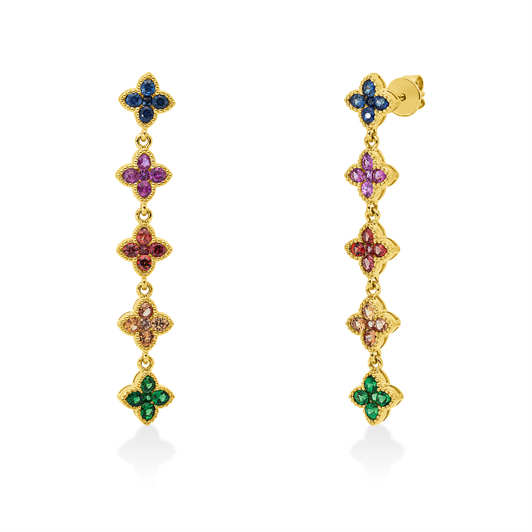 Rainbow &amp; Multicolor Ohrstecker - 2Y277