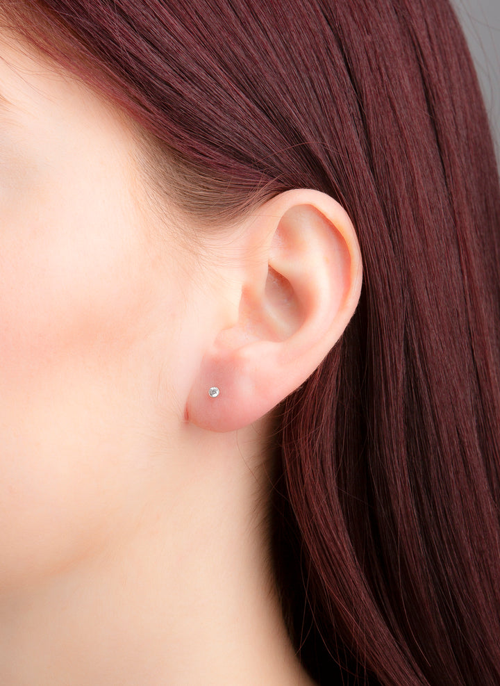 Solitaire Ohrstecker - 2G127