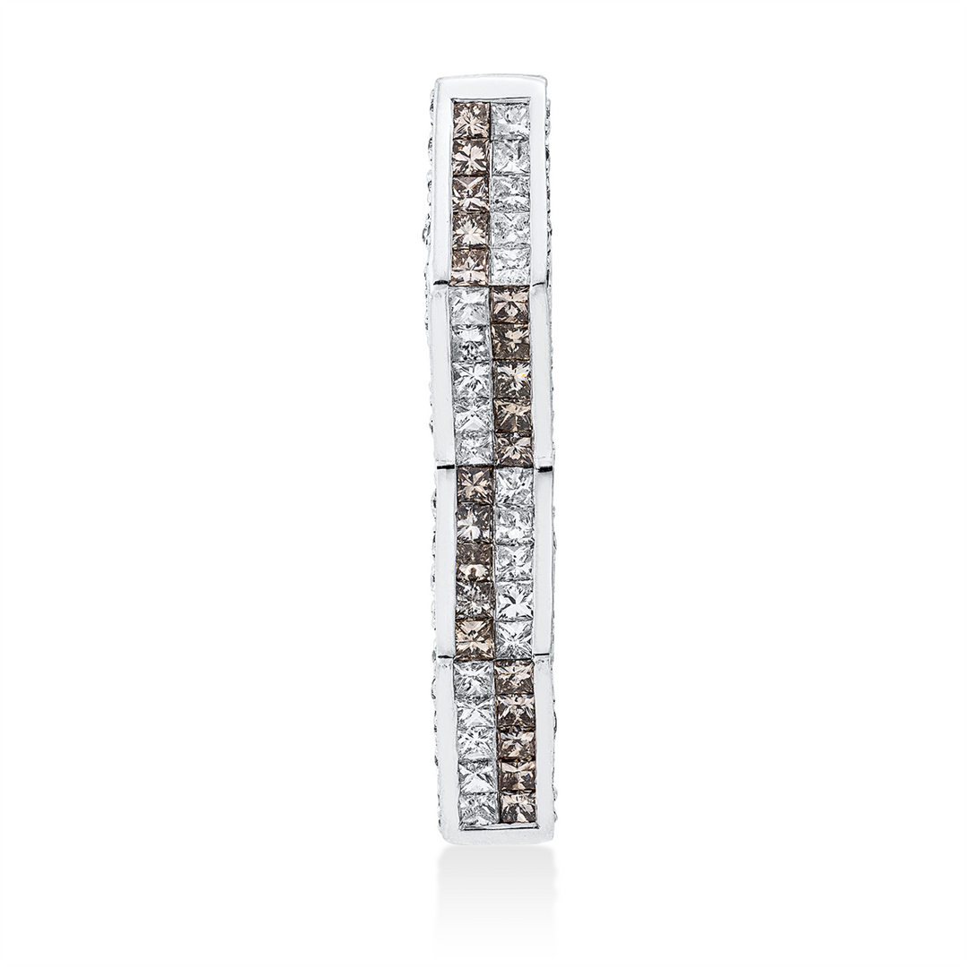 Farbiger Diamant Anhänger - 3I775