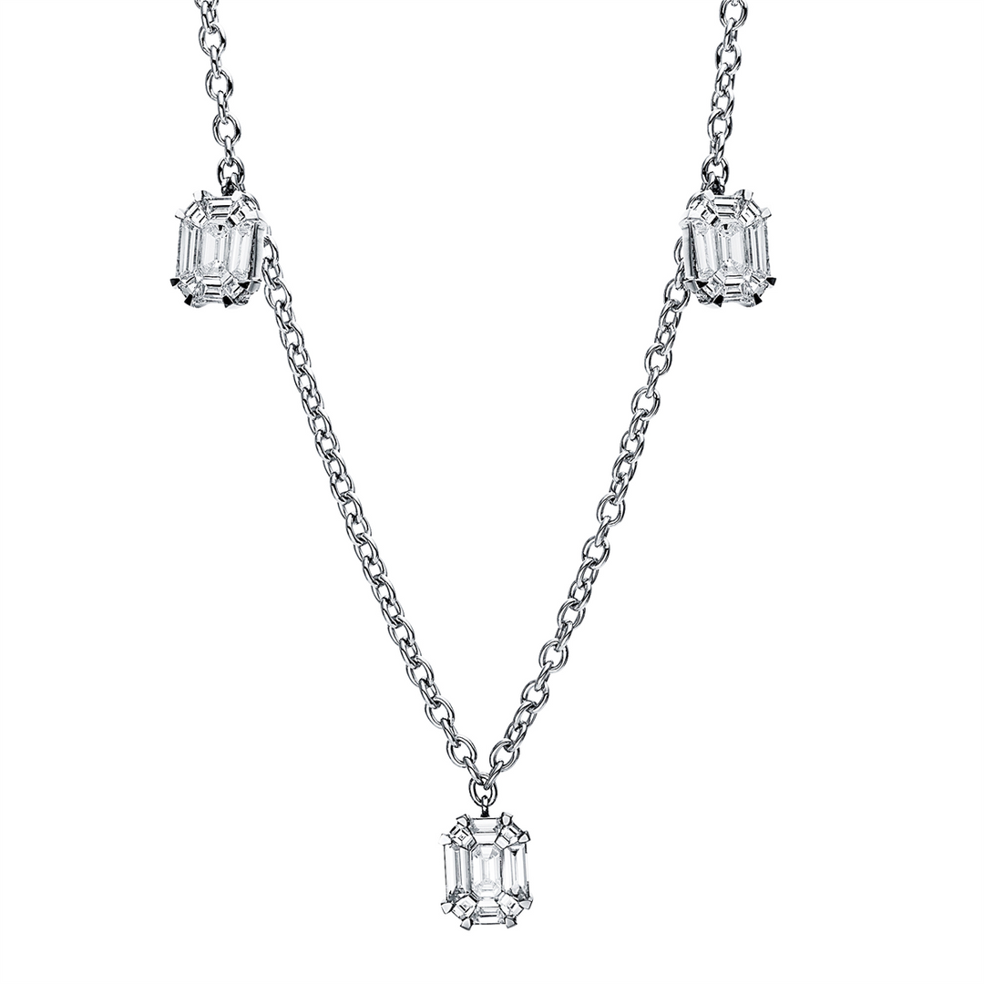 Baguette Illusion Collier - 4E654