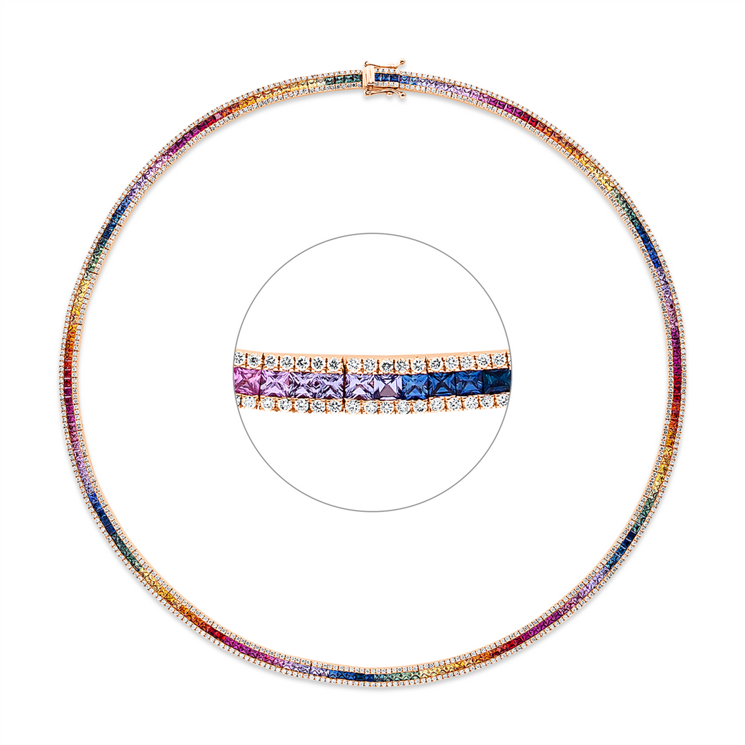 Rainbow &amp; Multicolor Collier - 4G393
