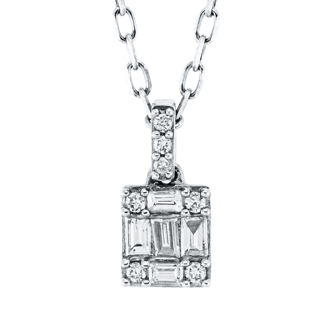 Baguette Illusion Collier - 4L286