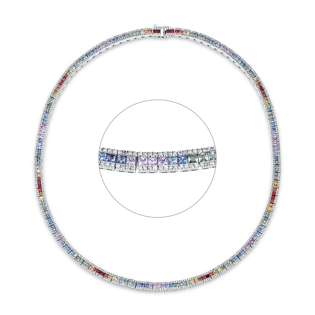 Rainbow &amp; Multicolor Collier - 4M149