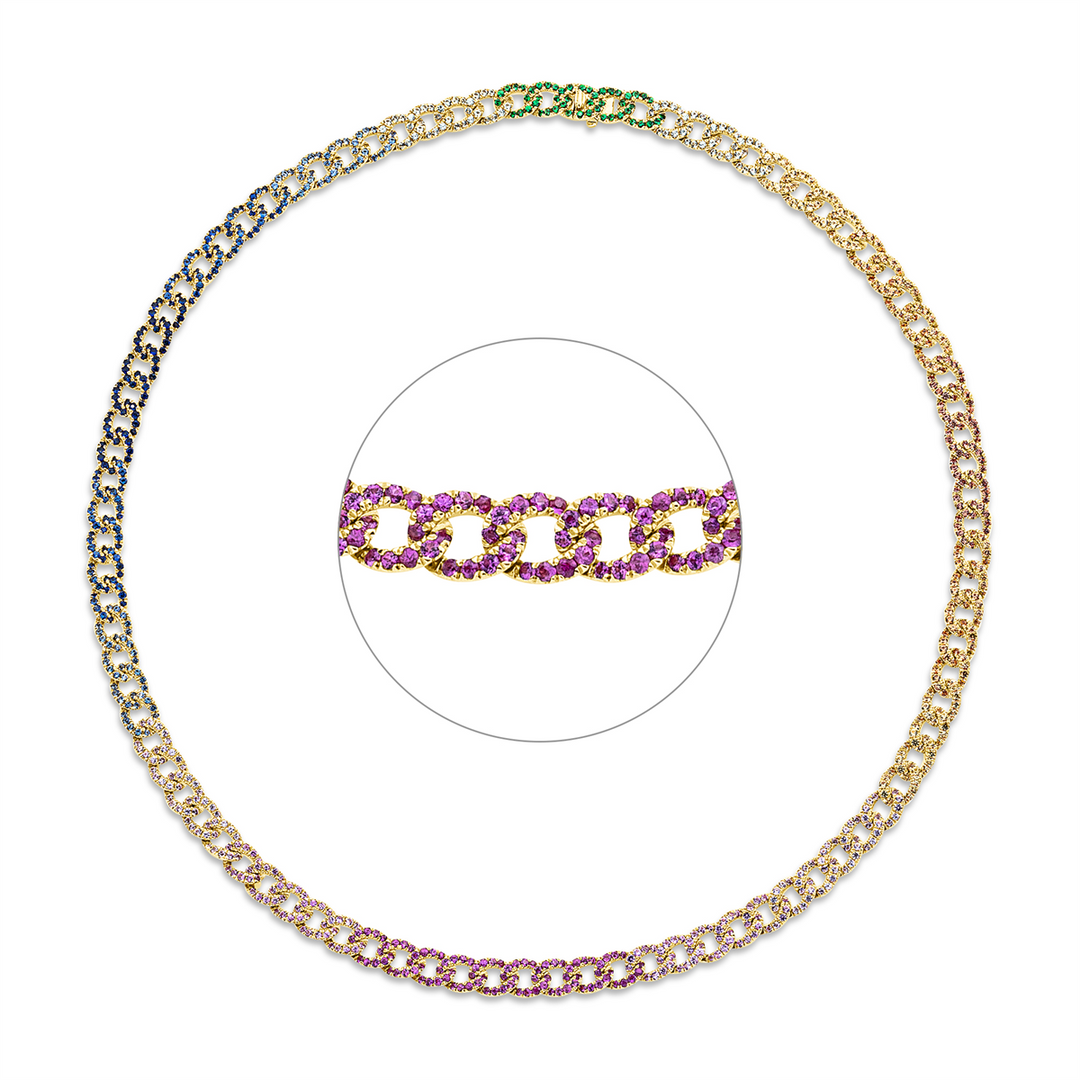 Rainbow &amp; Multicolor Collier - 4M762