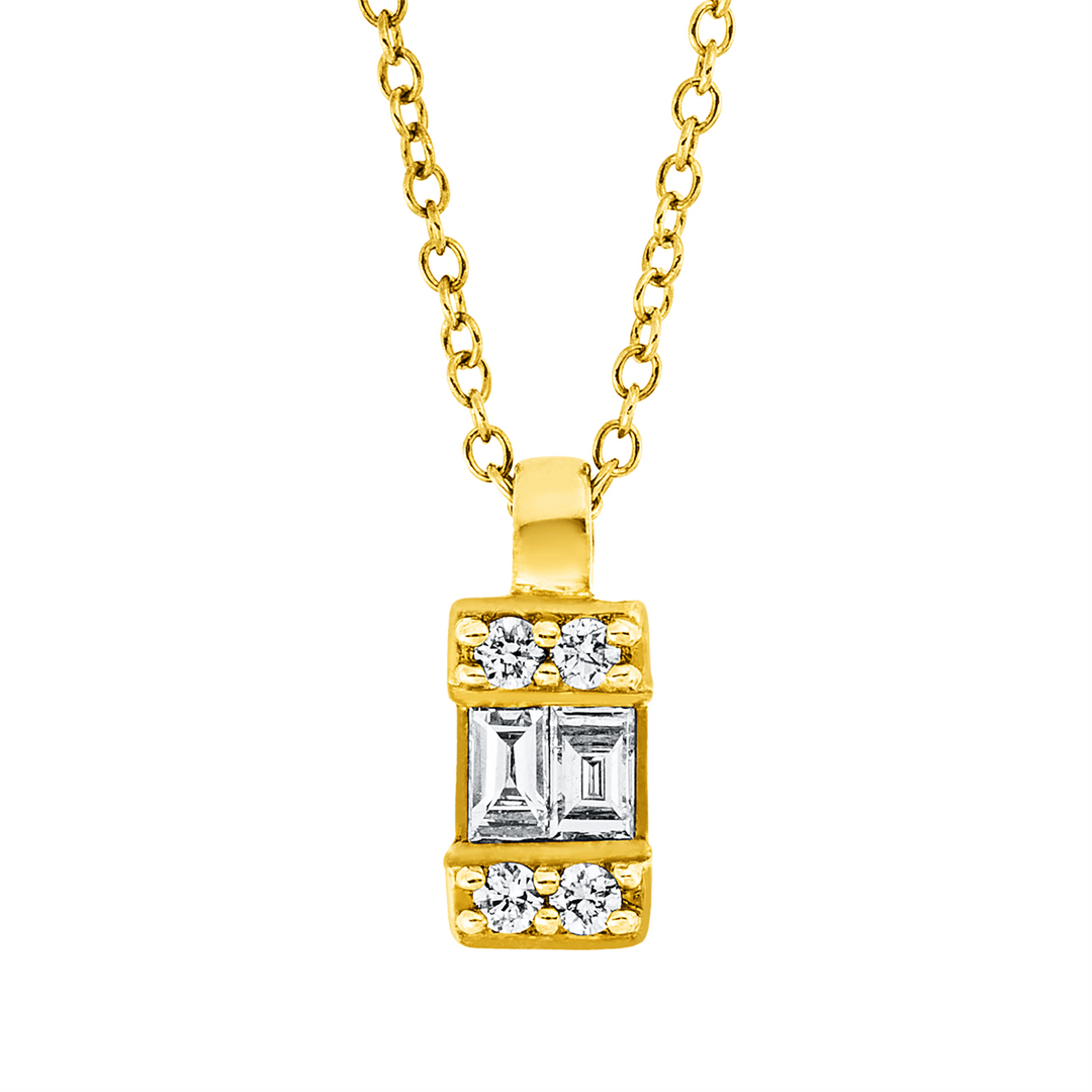 Baguette Illusion Collier - 4N576
