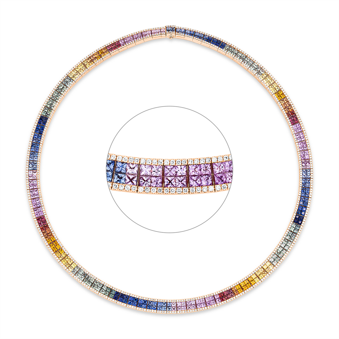 Rainbow &amp; Multicolor Collier - 4P139