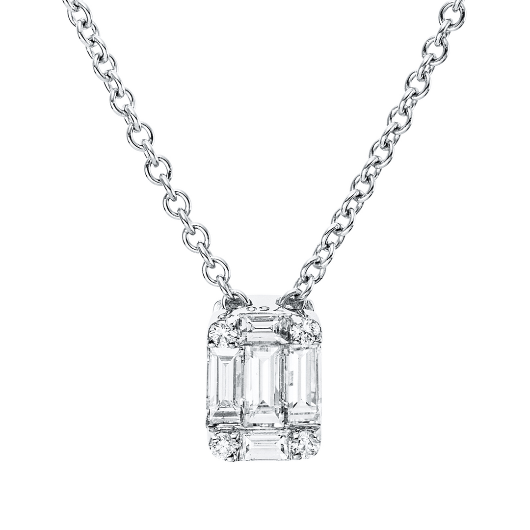 Baguette Illusion Collier - 4Q654