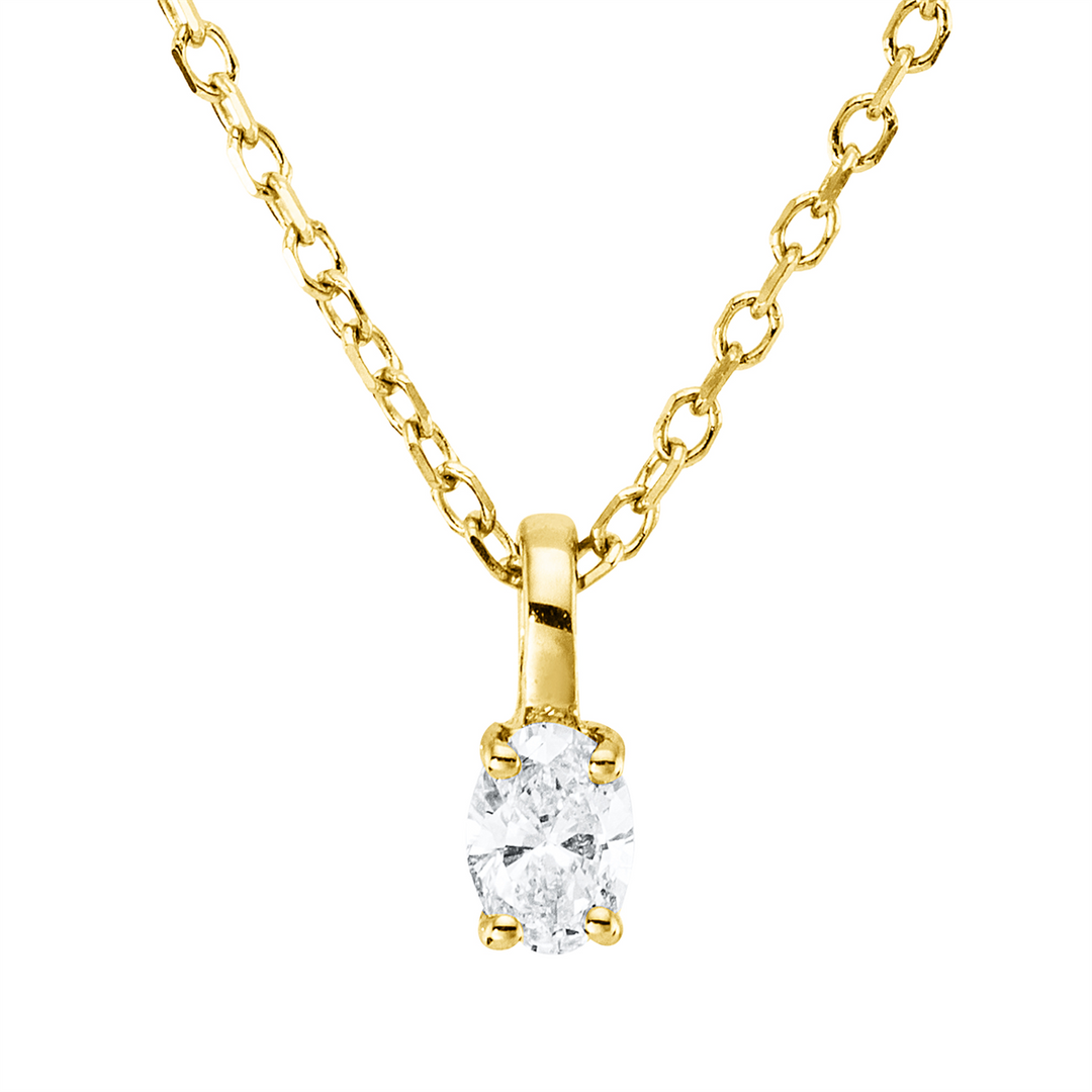 Solitaire Collier - 4Q916