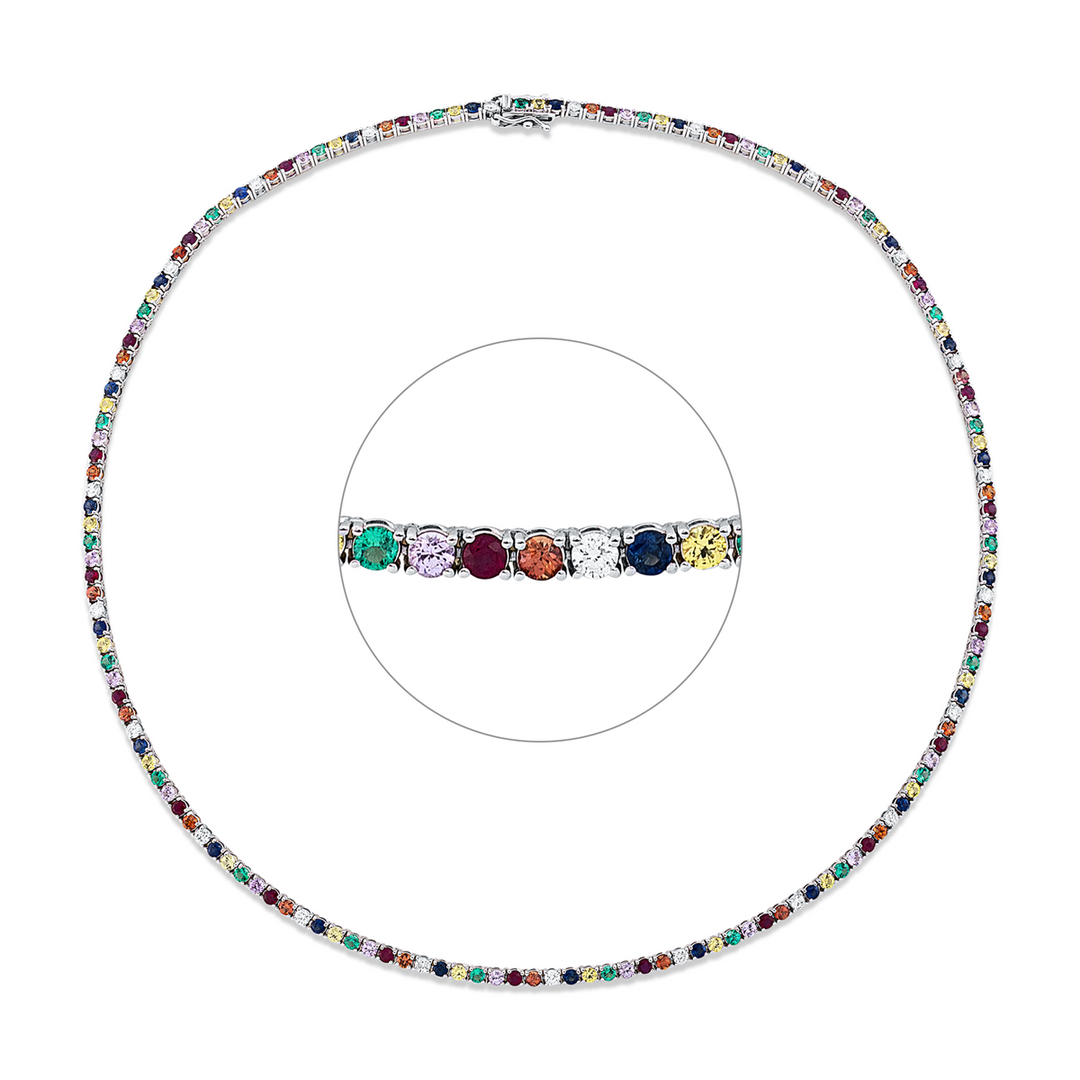 Rainbow &amp; Multicolor Collier - 4Q990