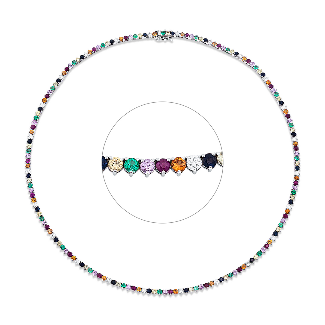 Rainbow &amp; Multicolor Collier - 4Q991