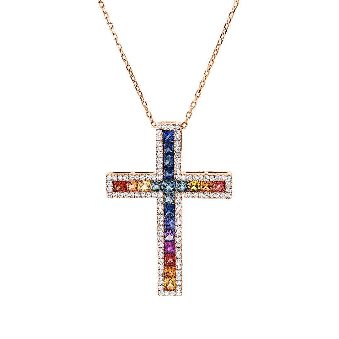 Rainbow &amp; Multicolor Collier - 4R057