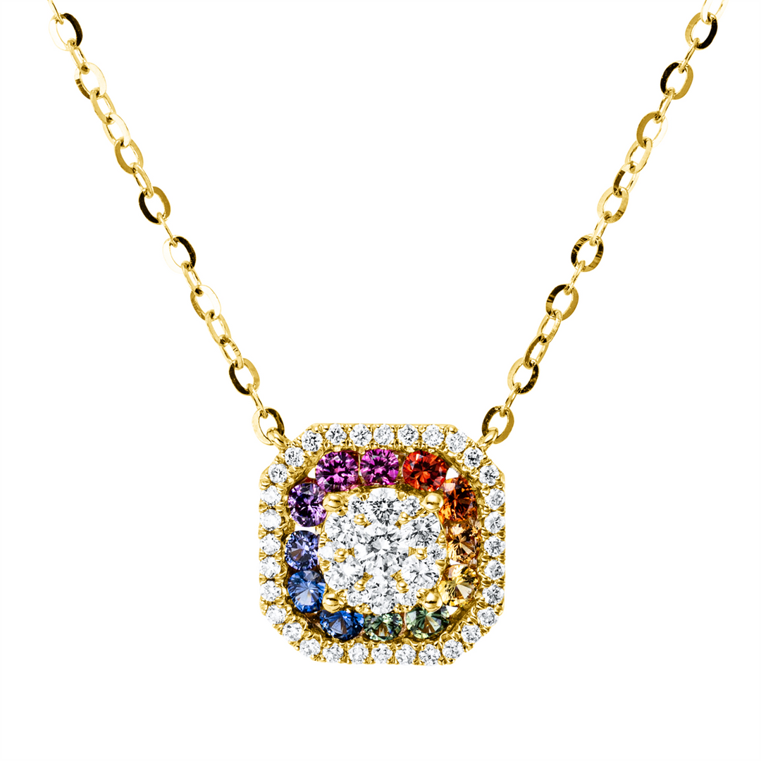 Rainbow &amp; Multicolor Collier - 4R159