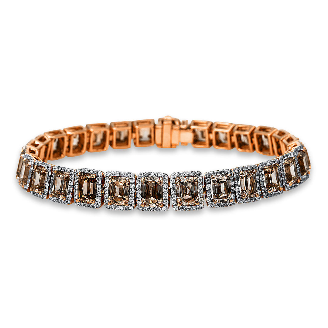 Farbiger Diamant Armband - 5B506