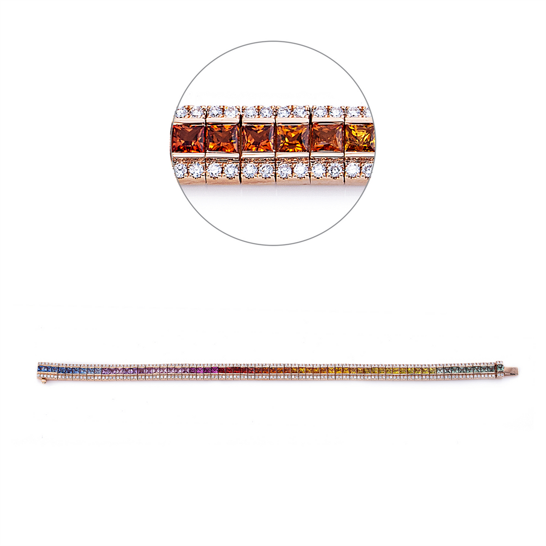 Rainbow &amp; Multicolor Armband - 5C252