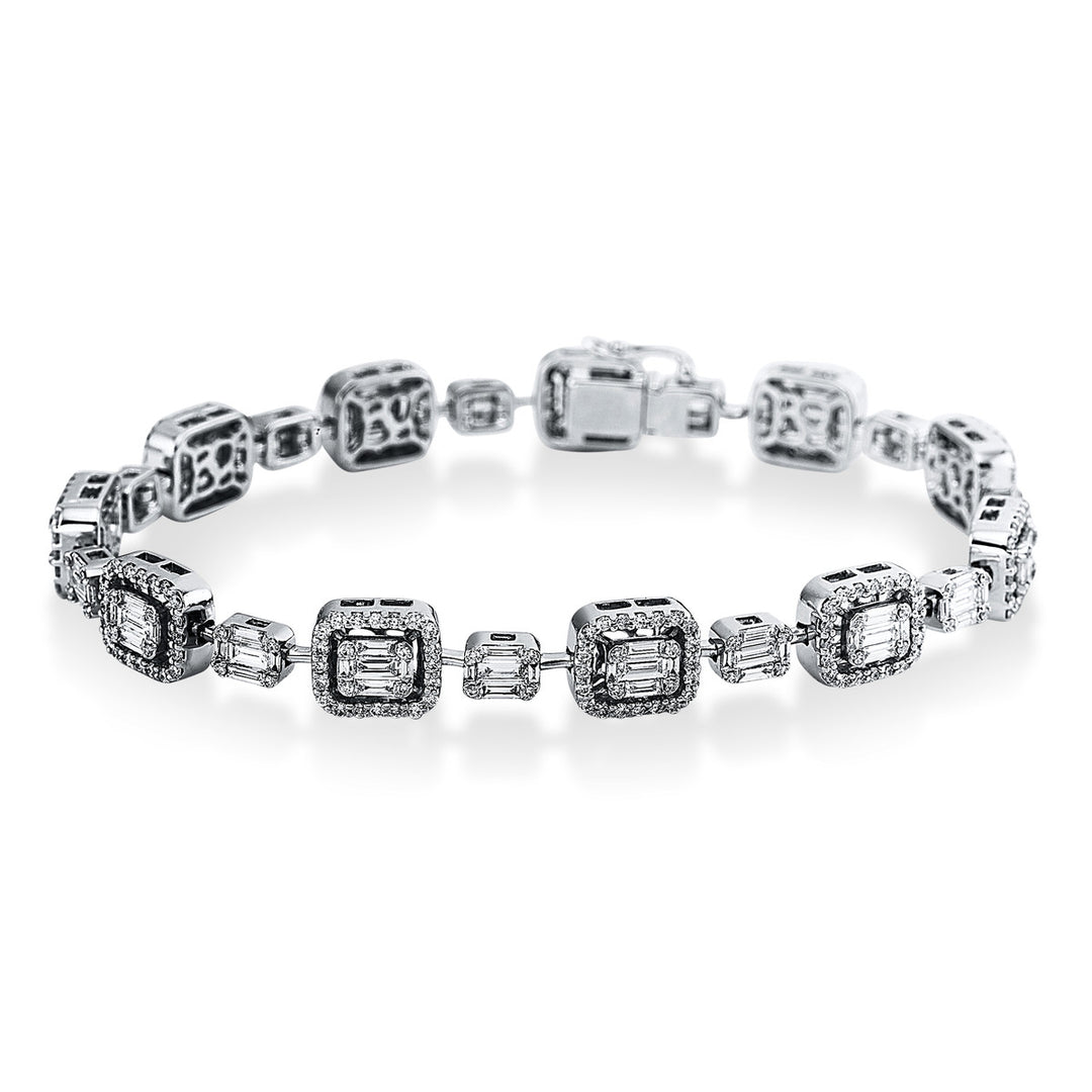 Baguette Illusion Armband - 5C265