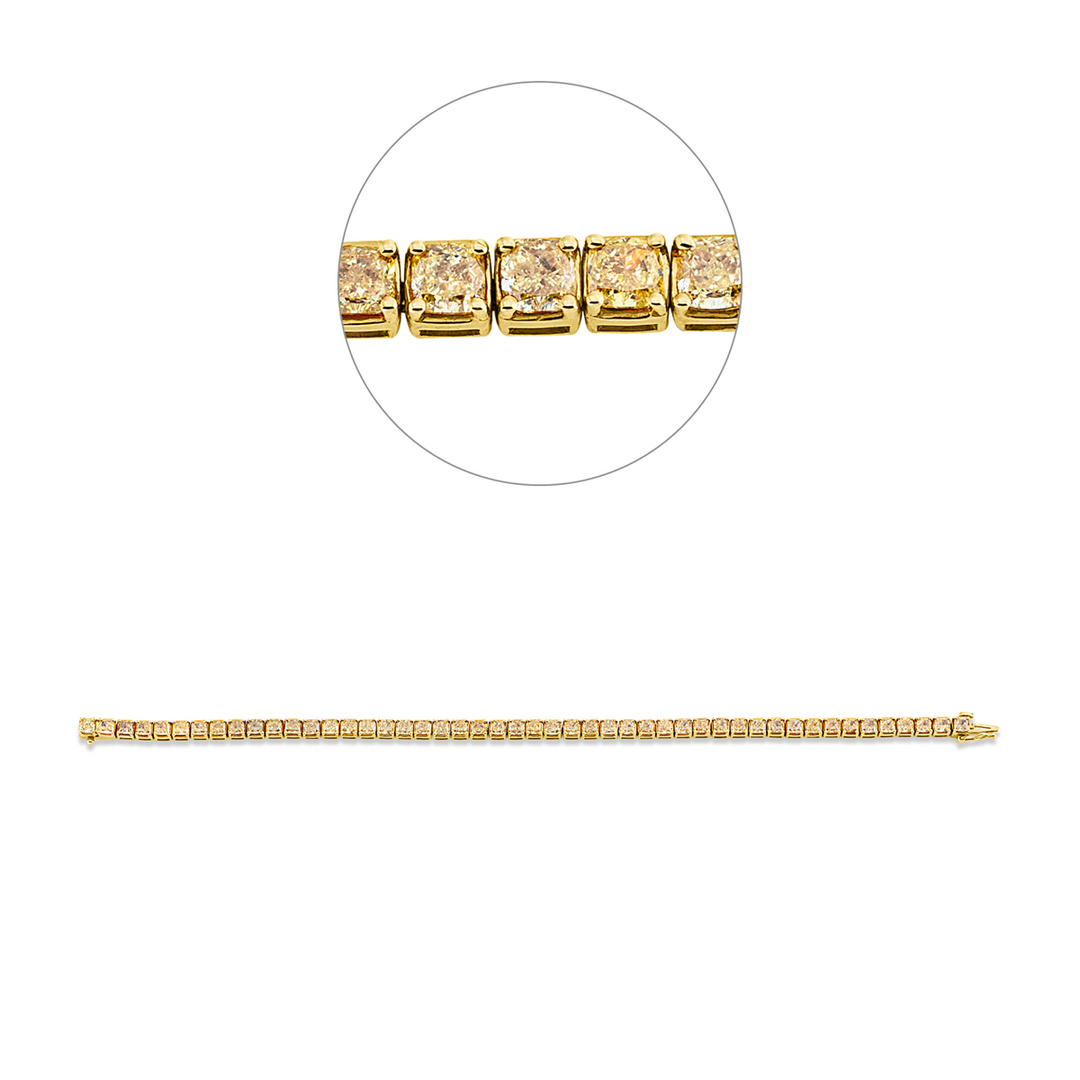 Farbiger Diamant Armband - 5G366