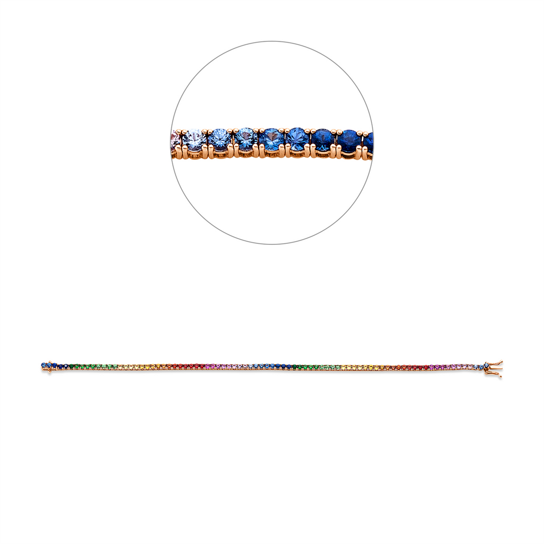 Rainbow &amp; Multicolor Armband - 5G432