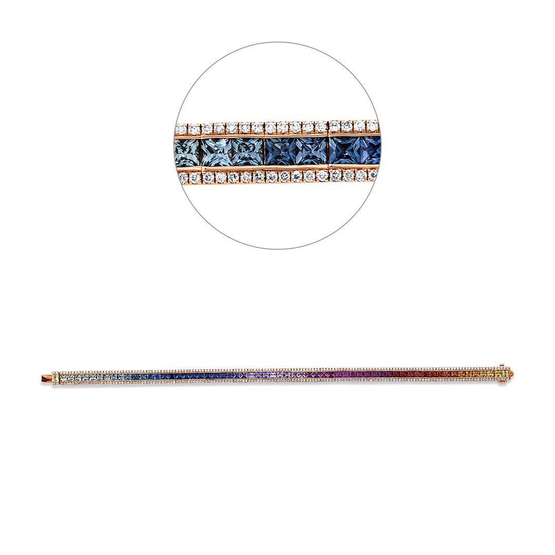 Rainbow &amp; Multicolor Armband - 5G655