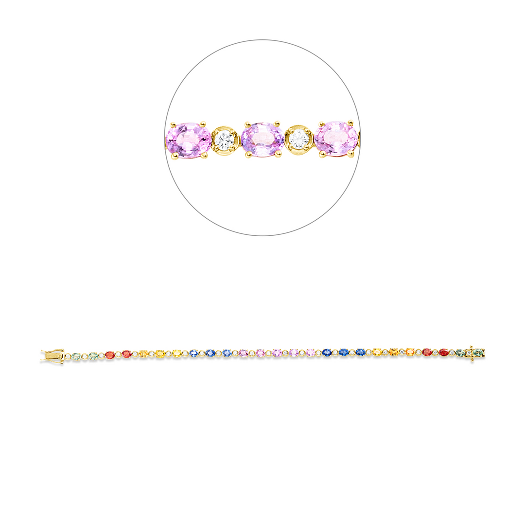 Rainbow &amp; Multicolor Armband - 5G744