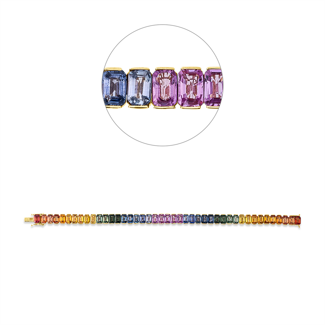 Rainbow &amp; Multicolor Armband - 5G763