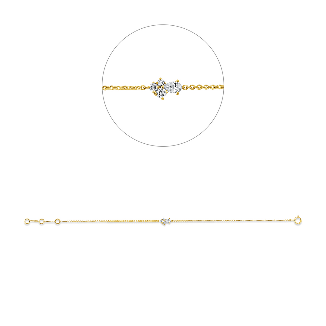 Modern Woman Armband - 5G825