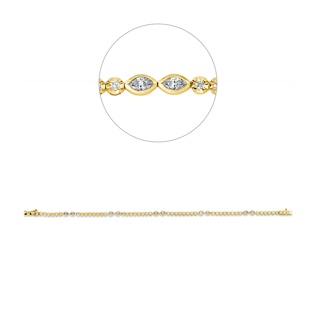 Modern Woman Armband - 5G861