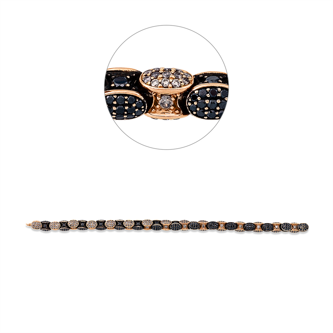 Farbiger Diamant Armband - 5G894