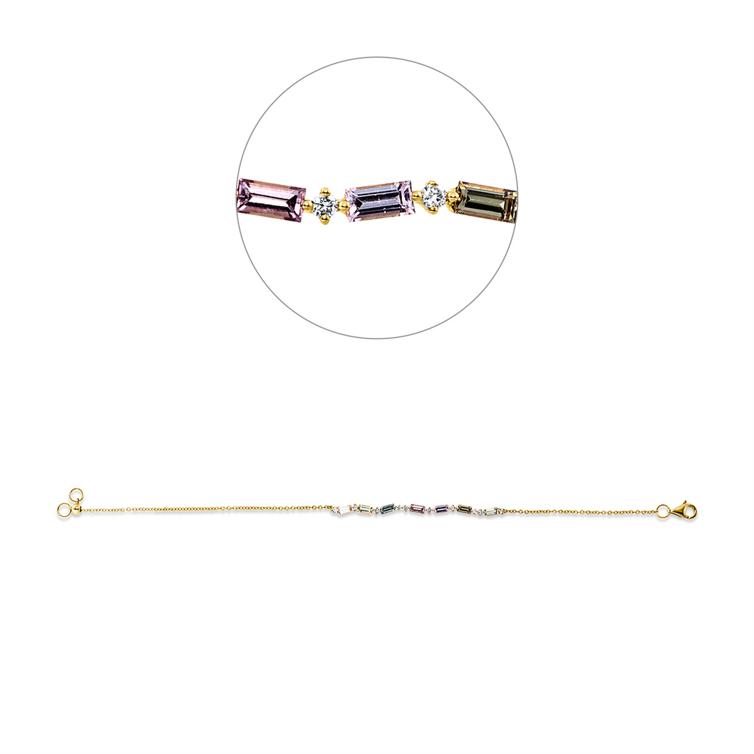 Rainbow &amp; Multicolor Armband - 5G899