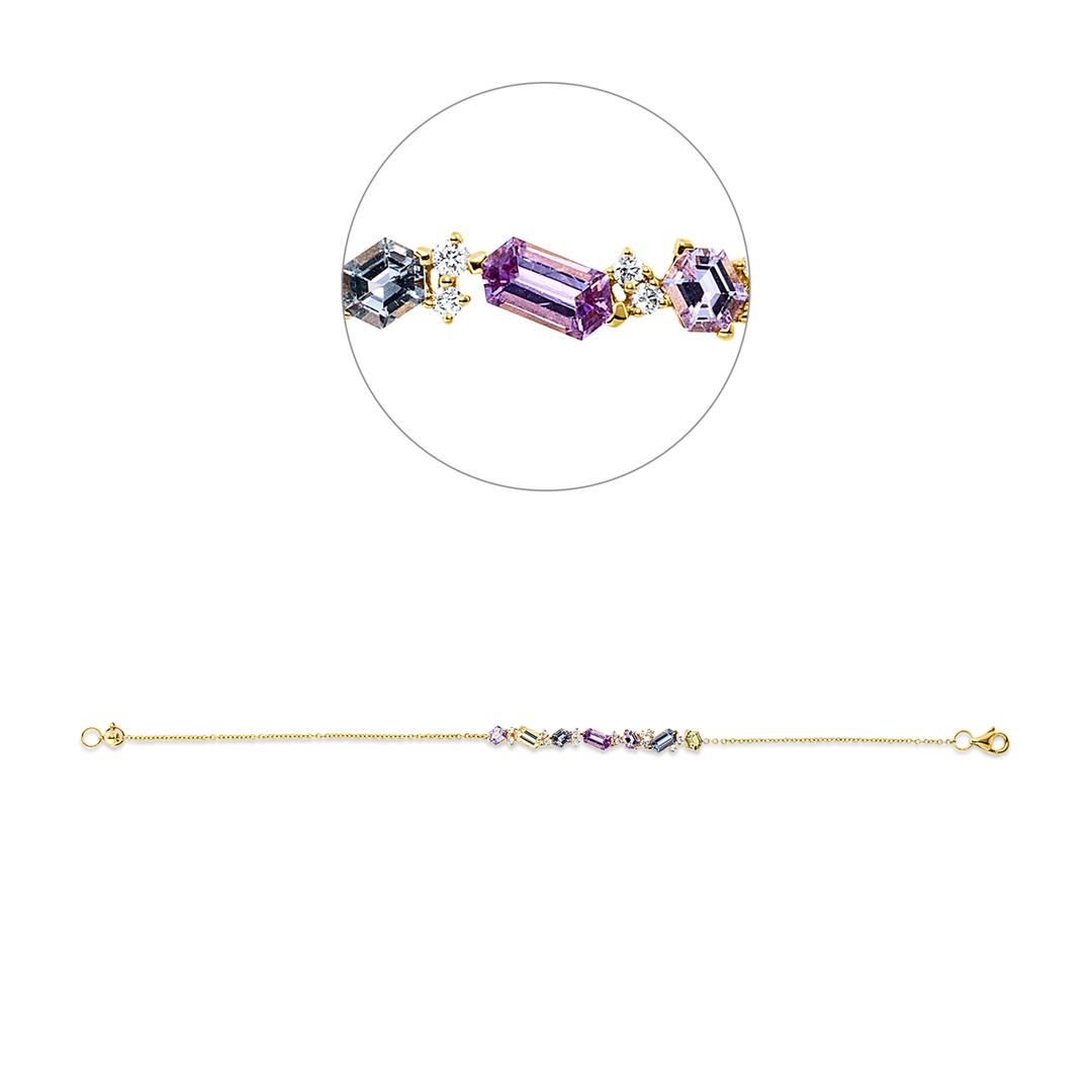 Rainbow &amp; Multicolor Armband - 5G901
